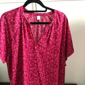 Women’s Shirt Sleeve Blouse